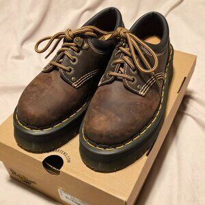 Dr. Martens Dark Brown Platform Shoe